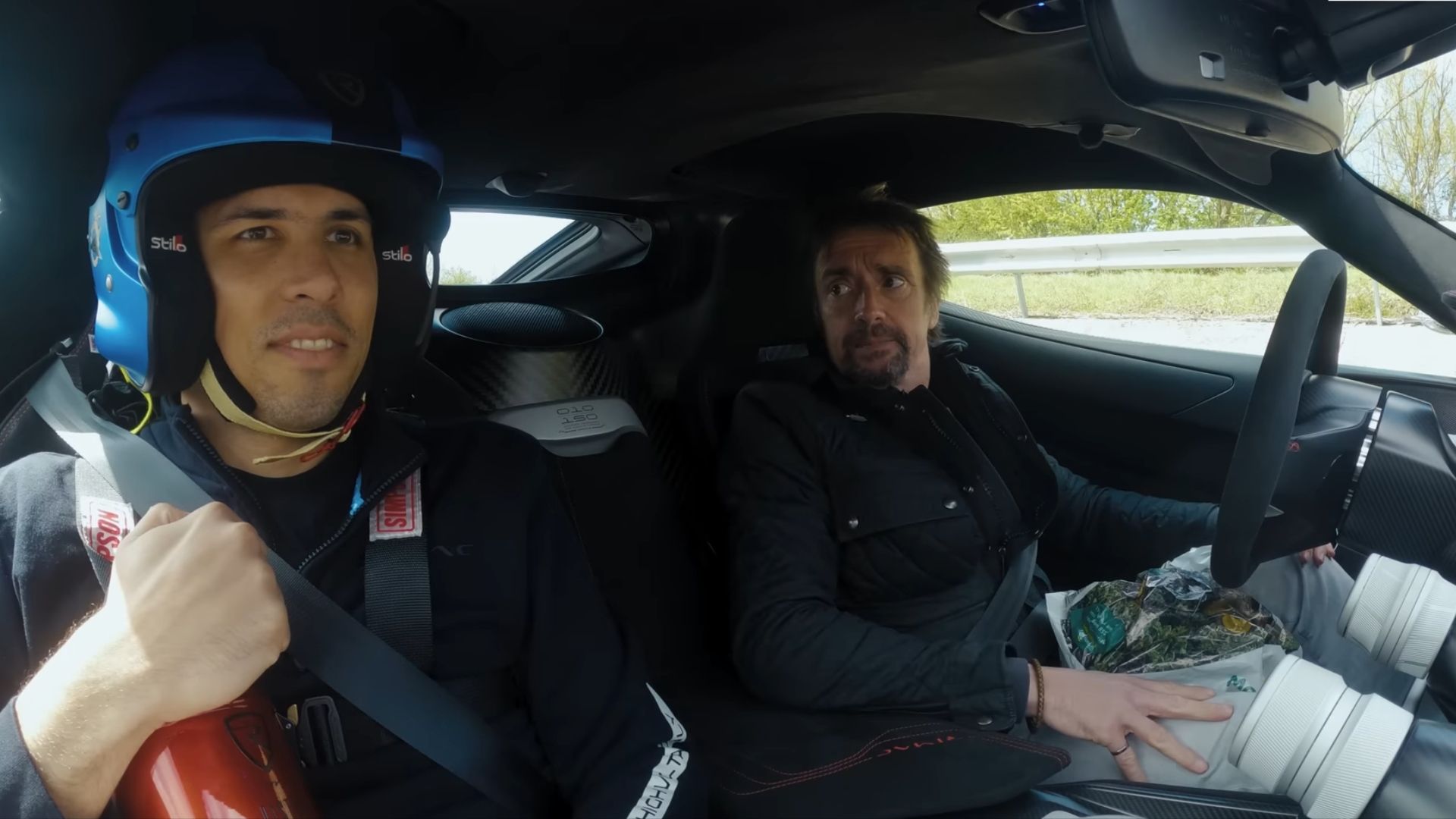 Richard Hammond Faces His Fears By Driving A Rimac Once Again