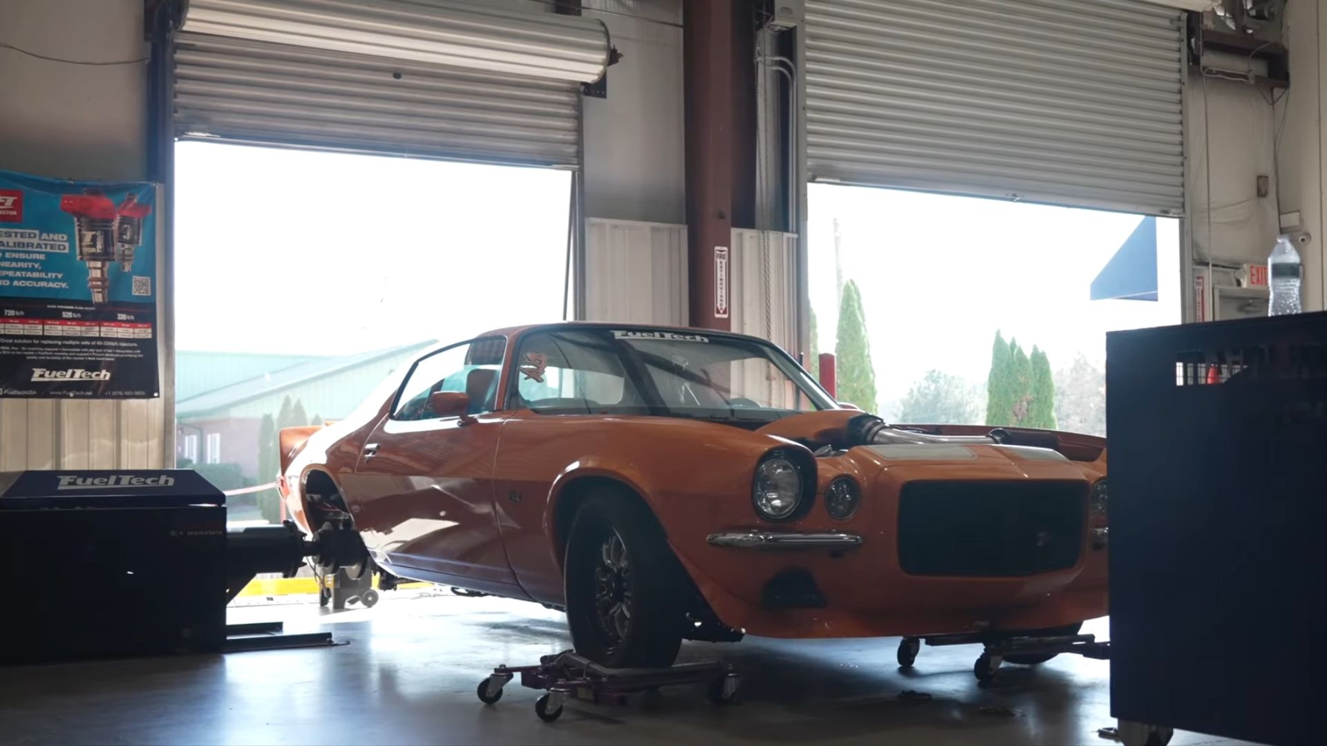 Watch This 1970.5 Chevrolet Camaro Z/28 LS6 Tear Up The Dyno