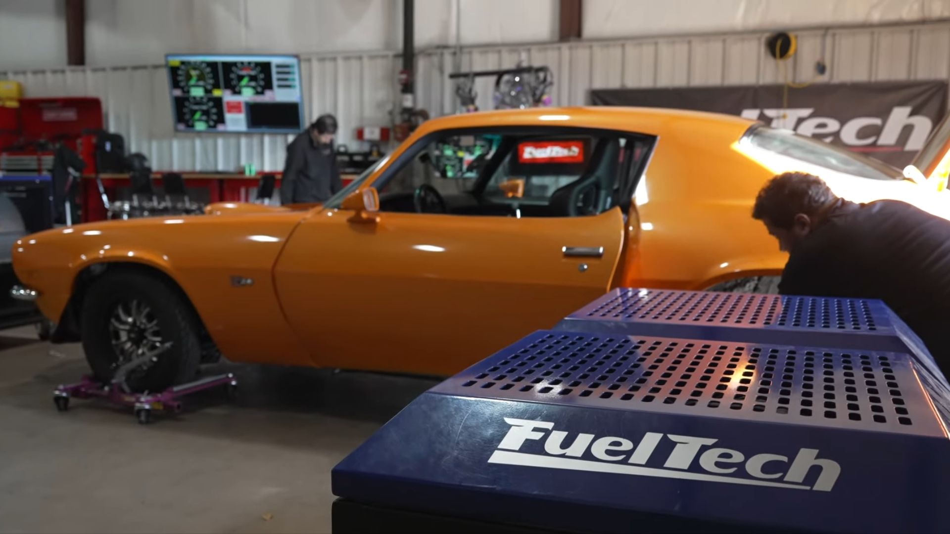 Watch This 1970.5 Chevrolet Camaro Z/28 LS6 Tear Up The Dyno