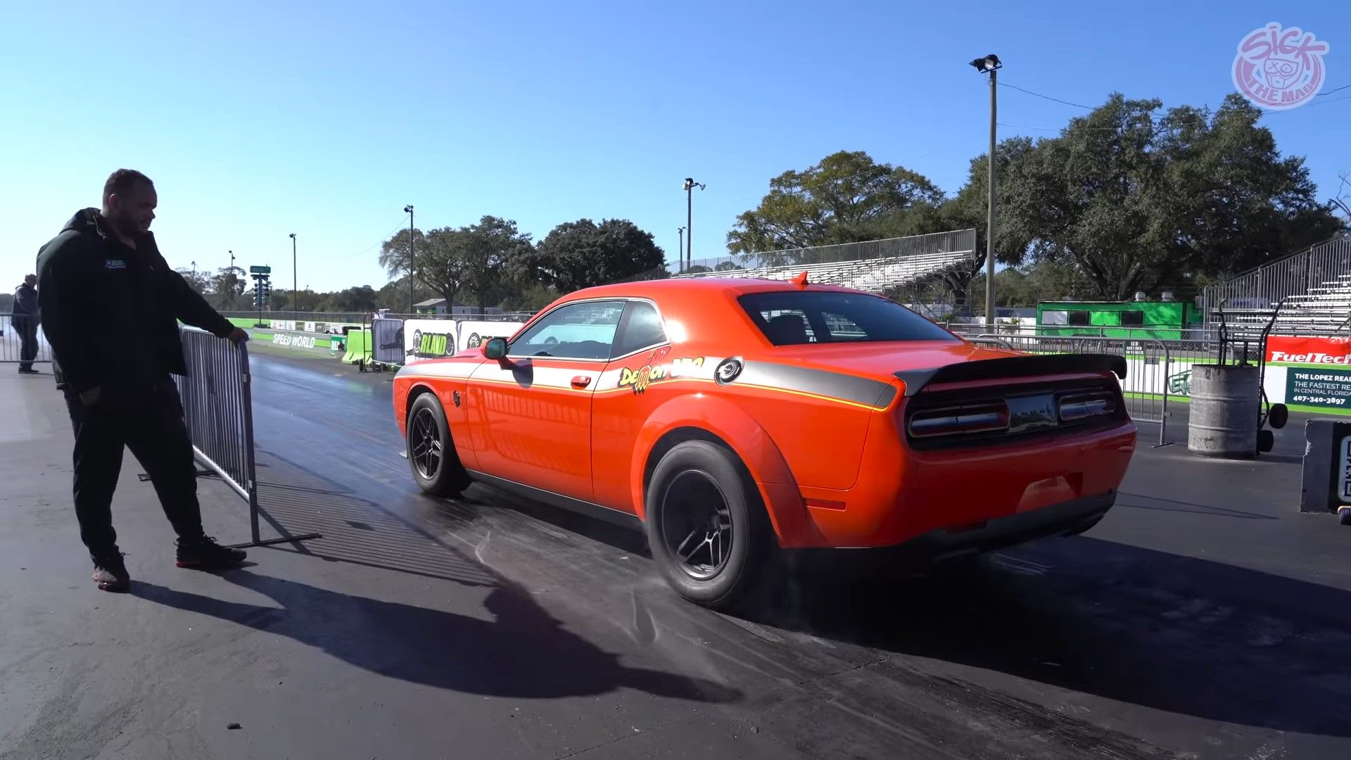 Drag Racing Star Puts The New Dodge Challenger Demon SRT 170 Through ...