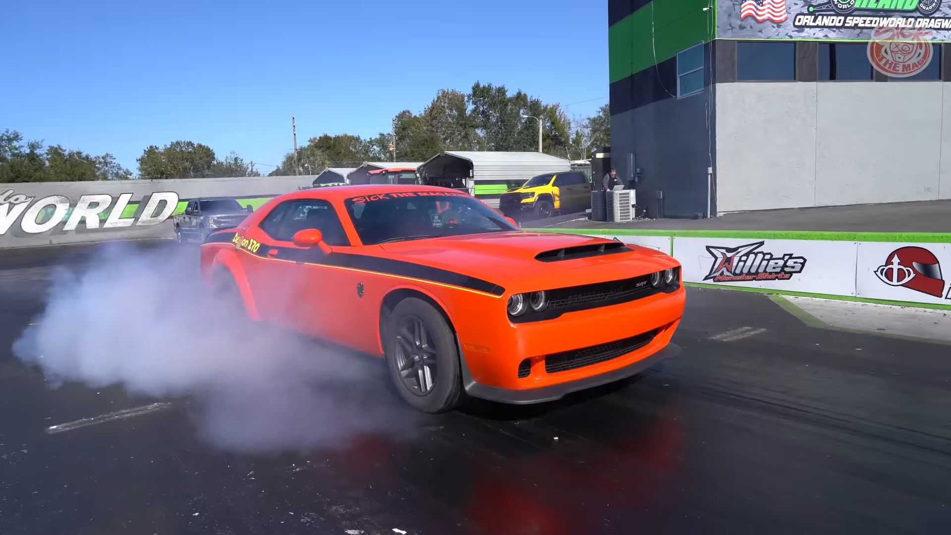 Drag Racing Star Puts The New Dodge Challenger Demon SRT 170 Through ...