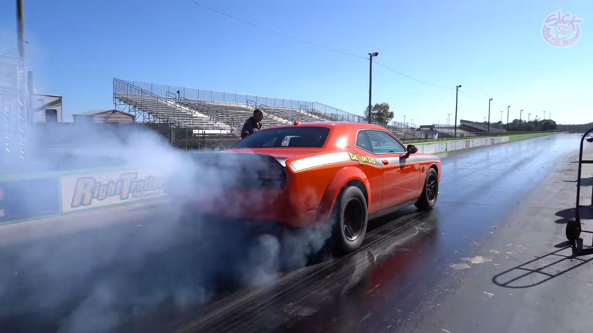 Drag Racing Star Puts The New Dodge Challenger Demon SRT 170 Through ...