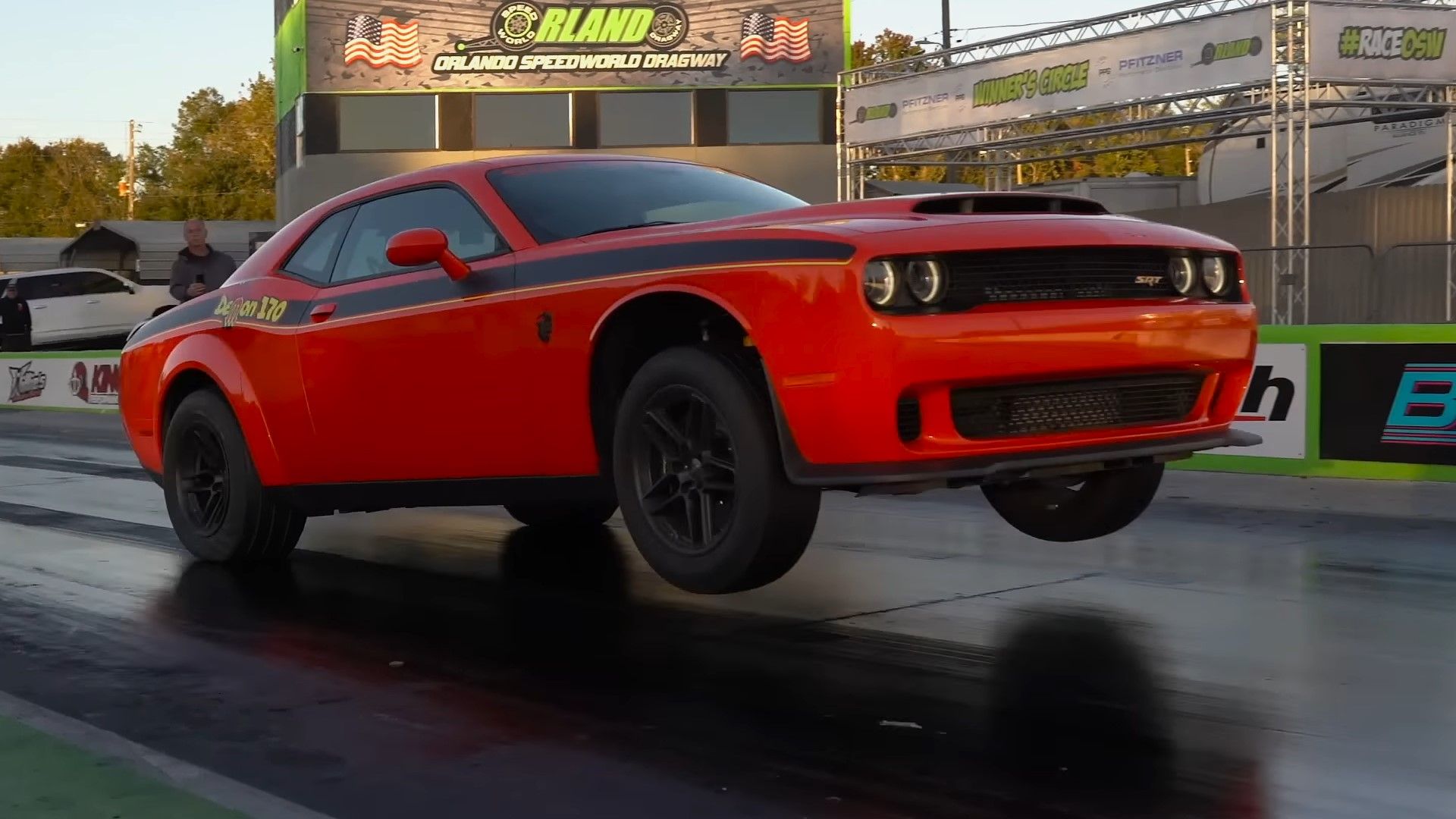 Drag Racing Star Puts The New Dodge Challenger Demon SRT 170 Through ...