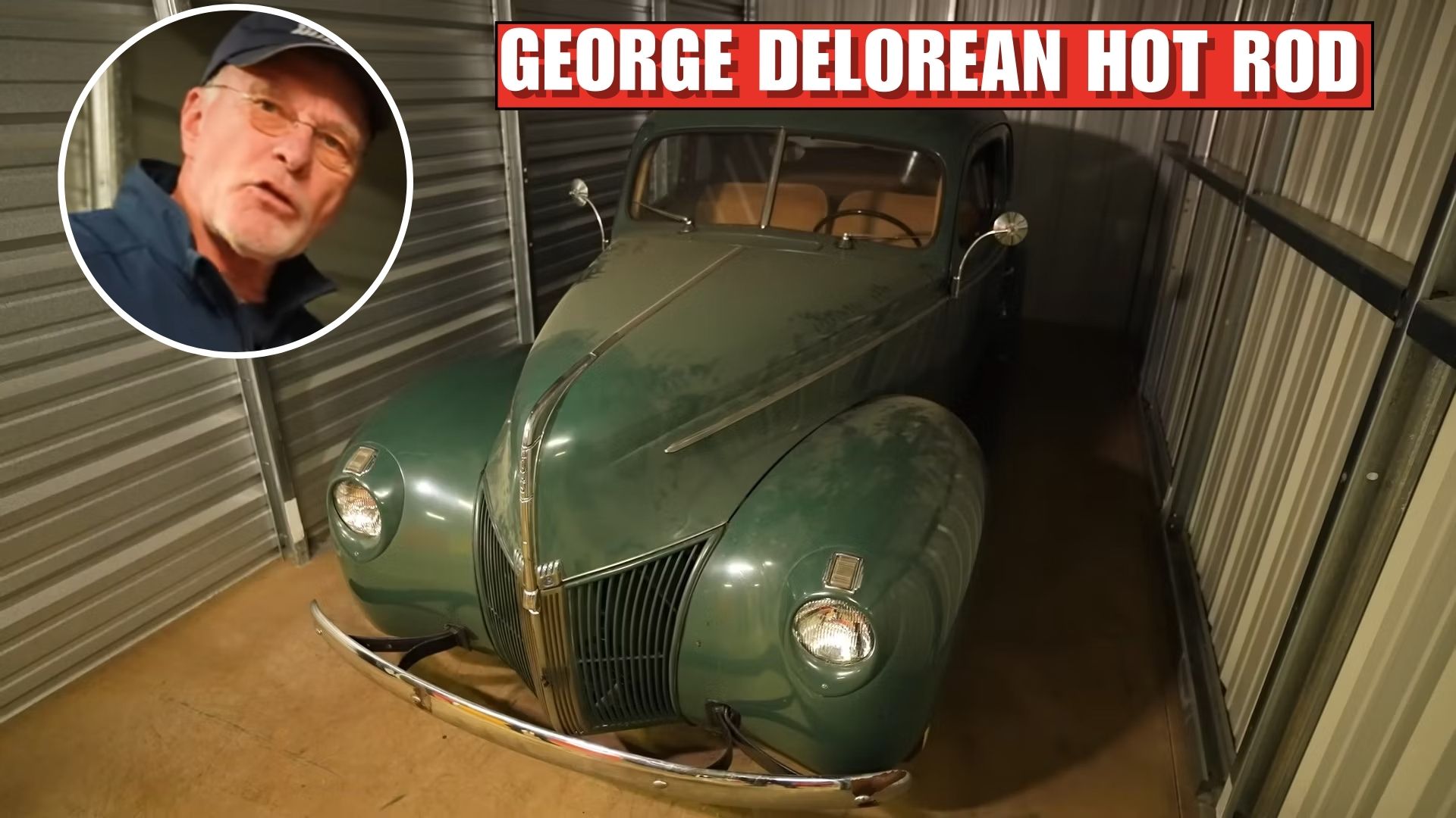 Barn Find Hunter Uncovers George DeLorean's Hot Rod Coupe And