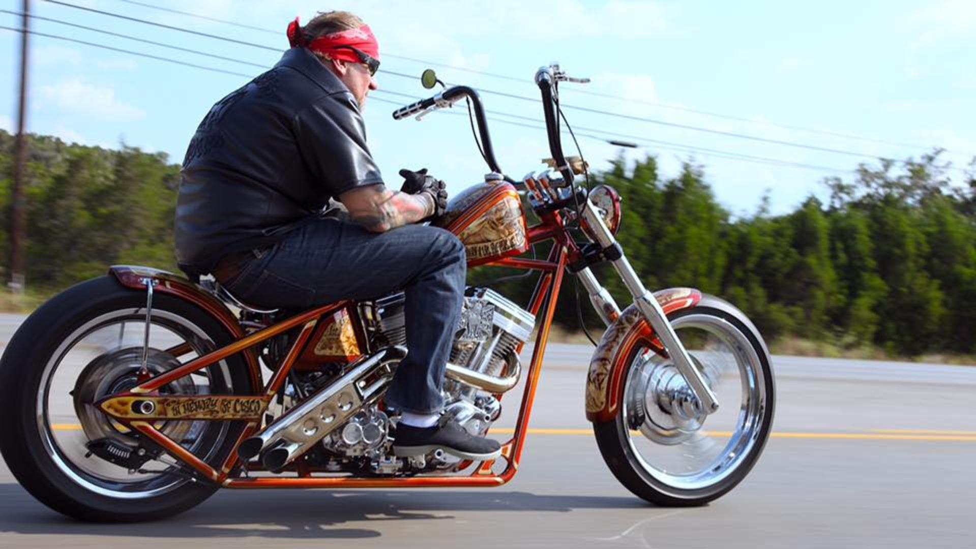 west coast choppers jesse james写真 Jesse James, founder of West Coast Choppers poses with a