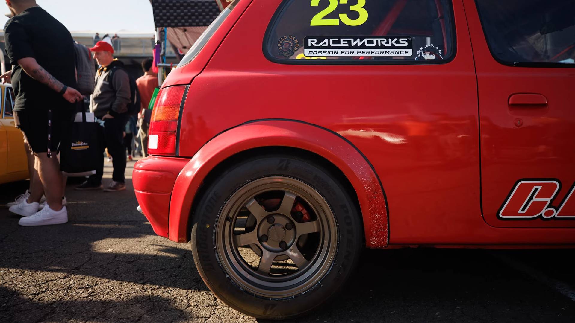 Mirca Car Rear Why Larry Chen Calls This SR20-Swapped Nissan Micra