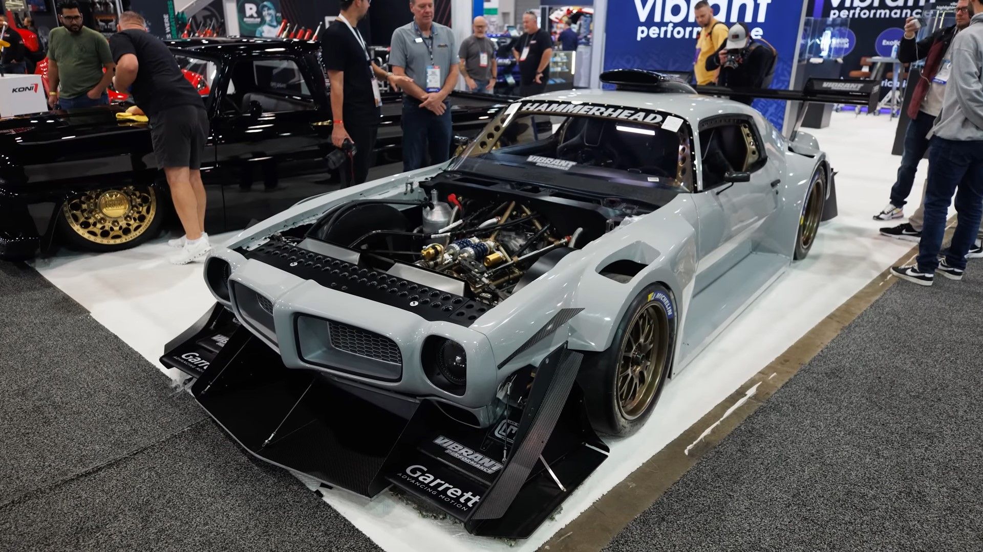 Insane Twin-Turbo Pontiac Trans Am Restomod Is A 9,000-RPM Screamer