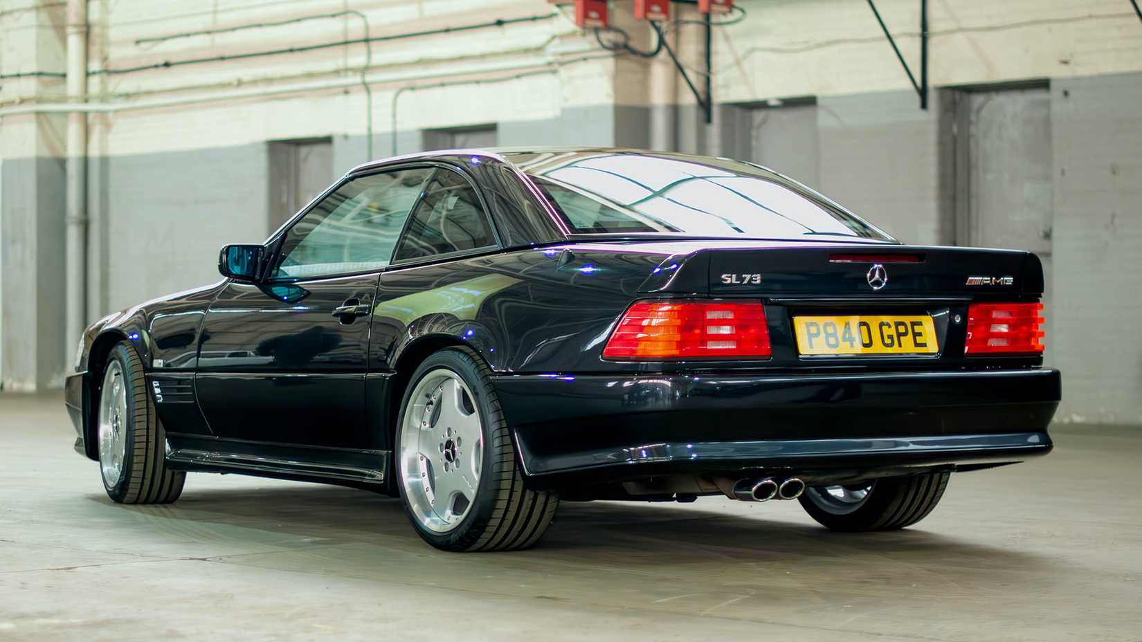 This ’90s Mercedes Hid A Pagani Zonda Engine Under The Hood