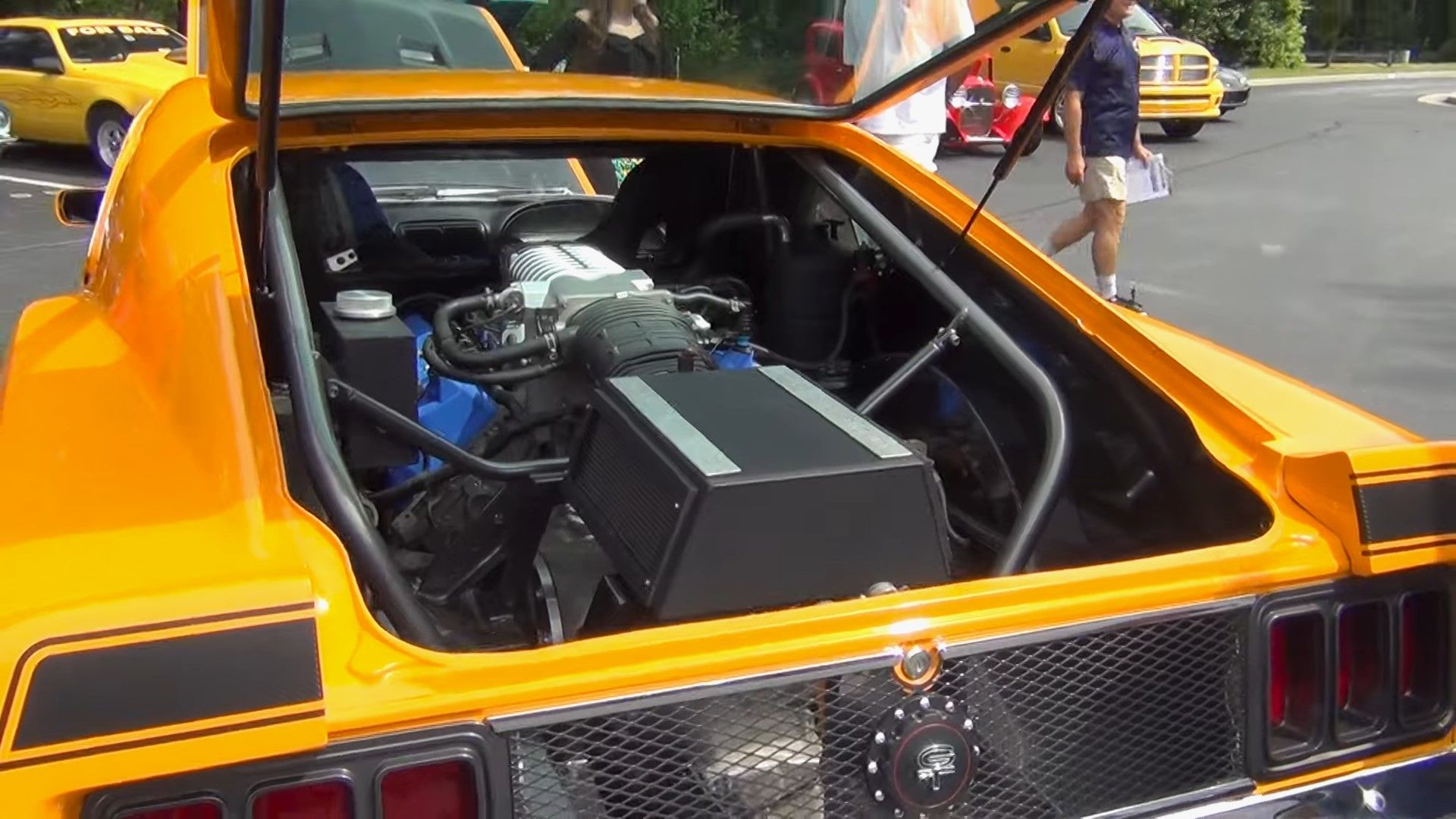 The Story Behind The Mid-Engine 1970 Ford Mustang Mach 1