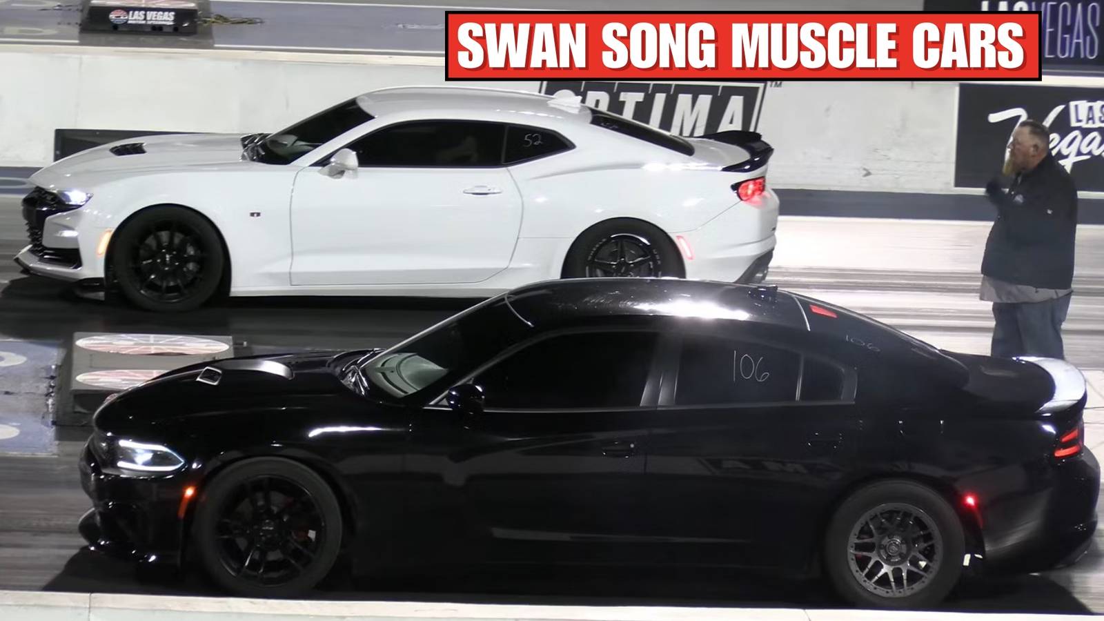End Of An Era: Chevy Camaro And Dodge Charger Give Swan Song Drag Race