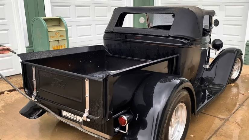 Hot Rod Model Rear View Here's What It Took To Get This Ford Hot Rod Back On Road After 15 Years