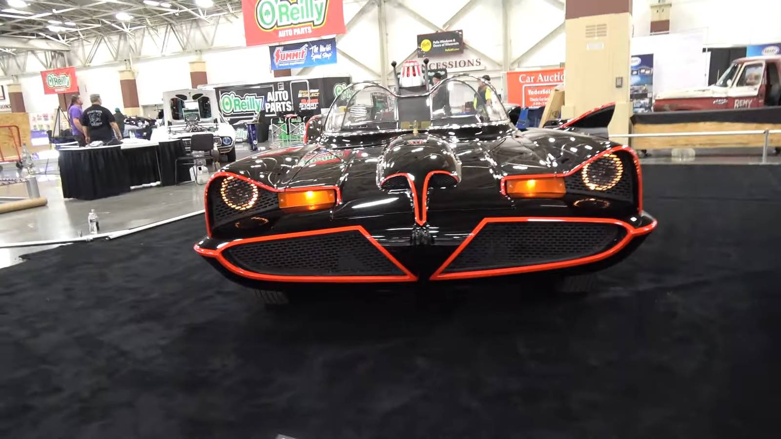 Batmobile Car Engine Buckle Up: Turbine-Fueled Batmobiles Take Center Stage At Exhibition