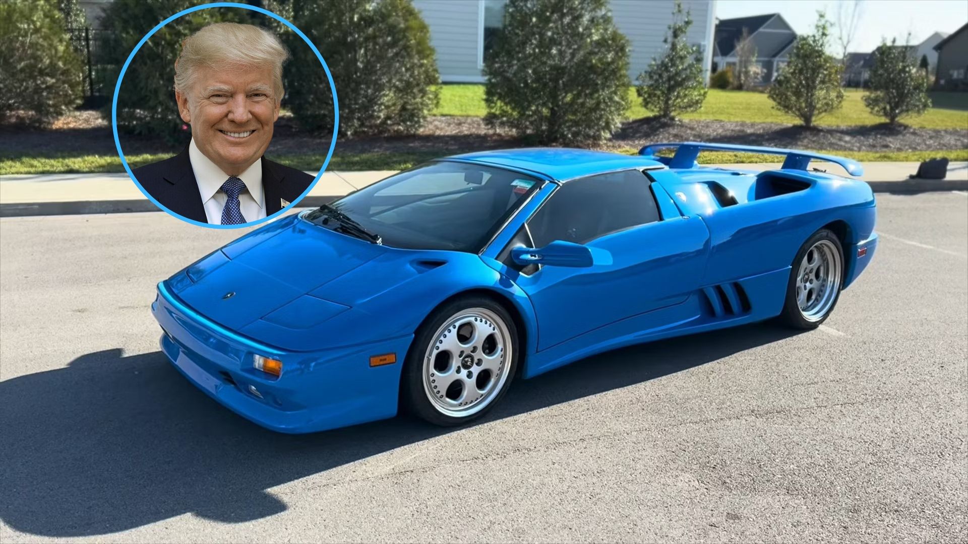トランプ COOL cars Keep America Great Woody Wagon Sculpture Featuring Handcrafted