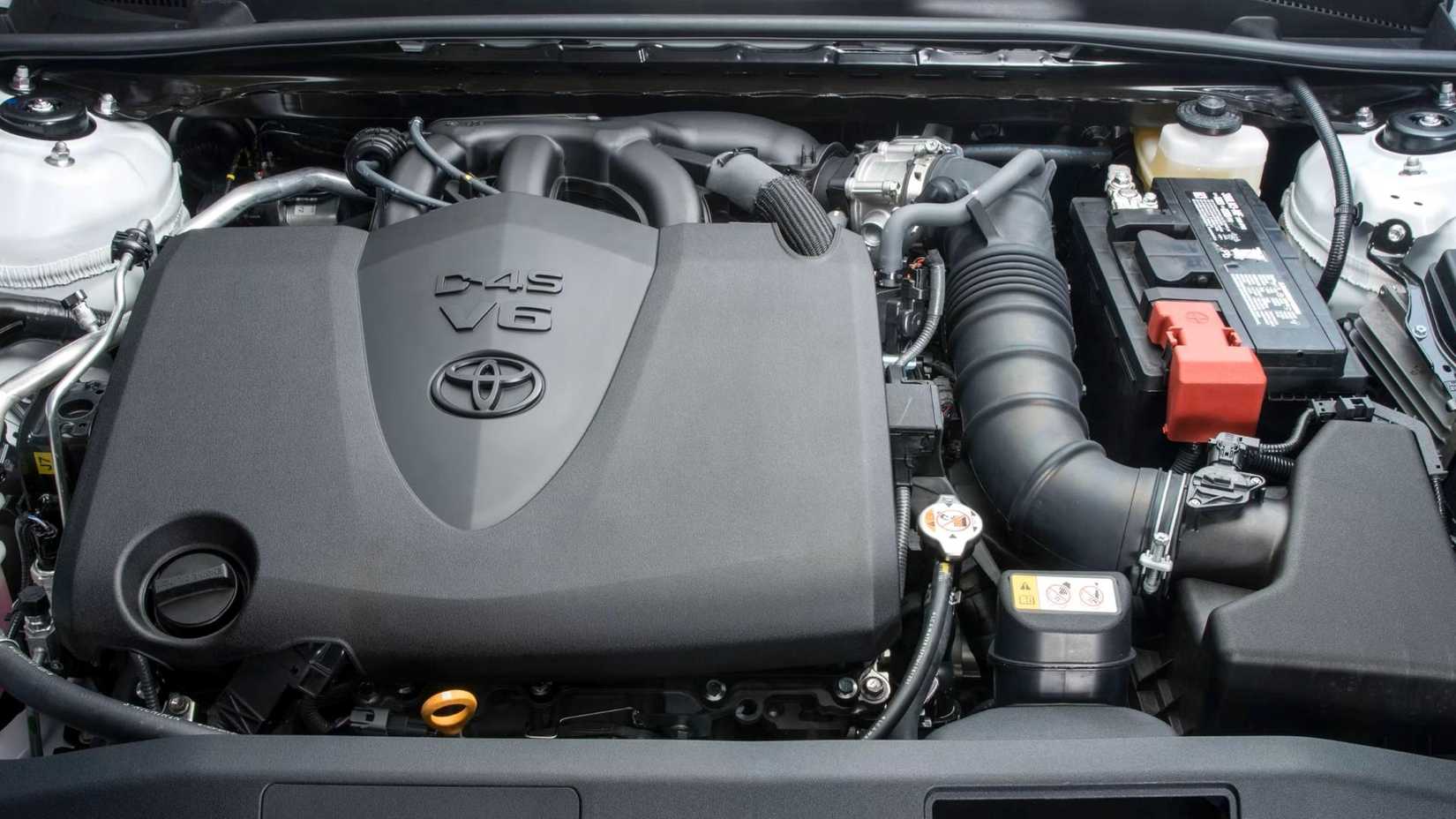 2020 Toyota Camry TRD Engine Bay