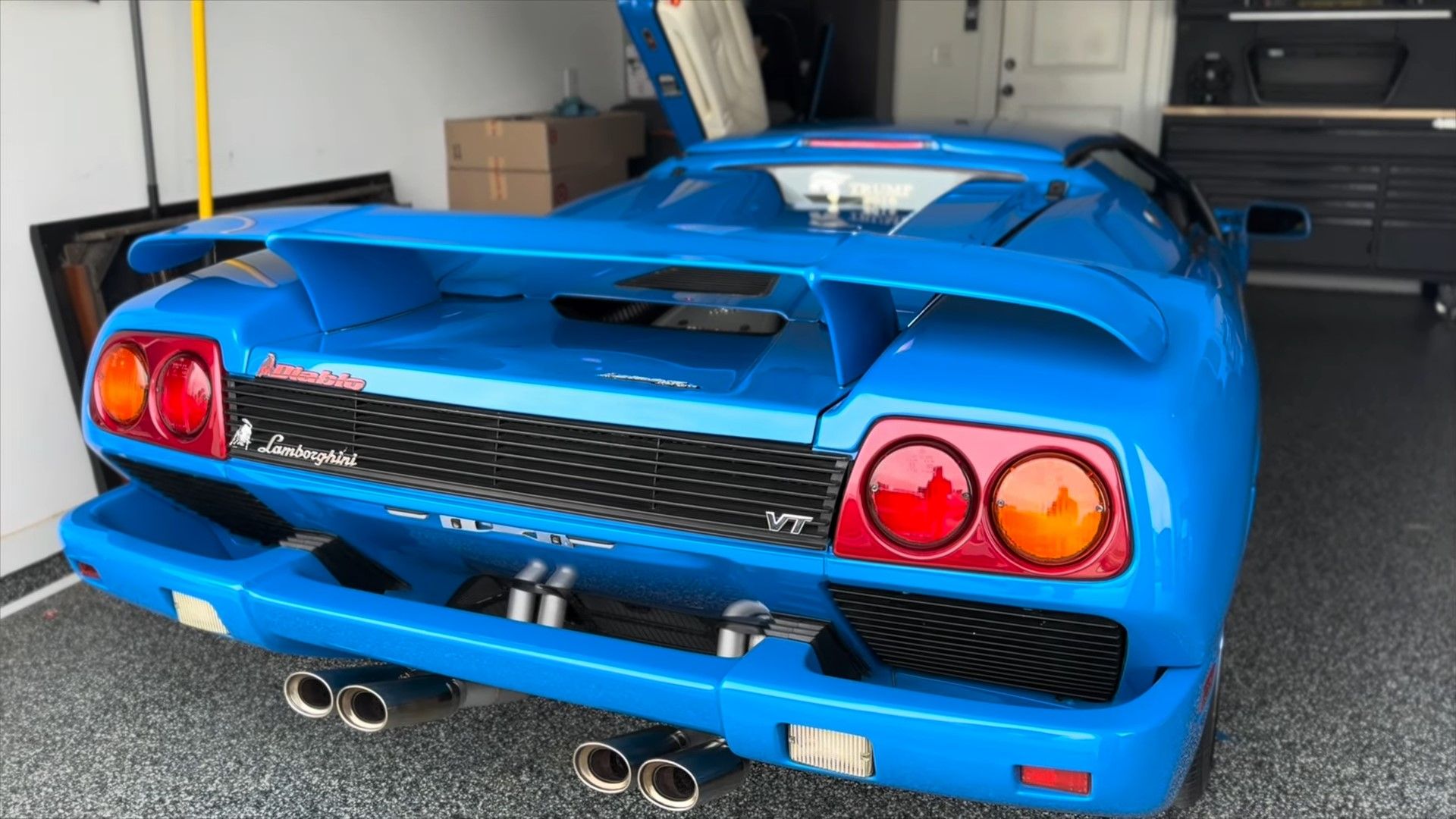 Here's What Happened To Donald Trump's Lamborghini Diablo VT Roadster