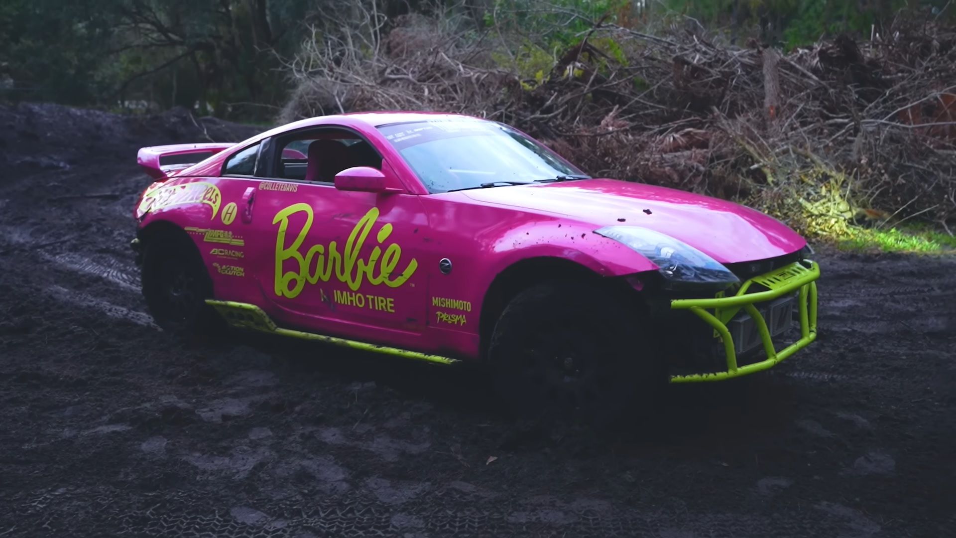 This Is What Happens When You Take A Nissan 350Z Drift Car Off-Roading