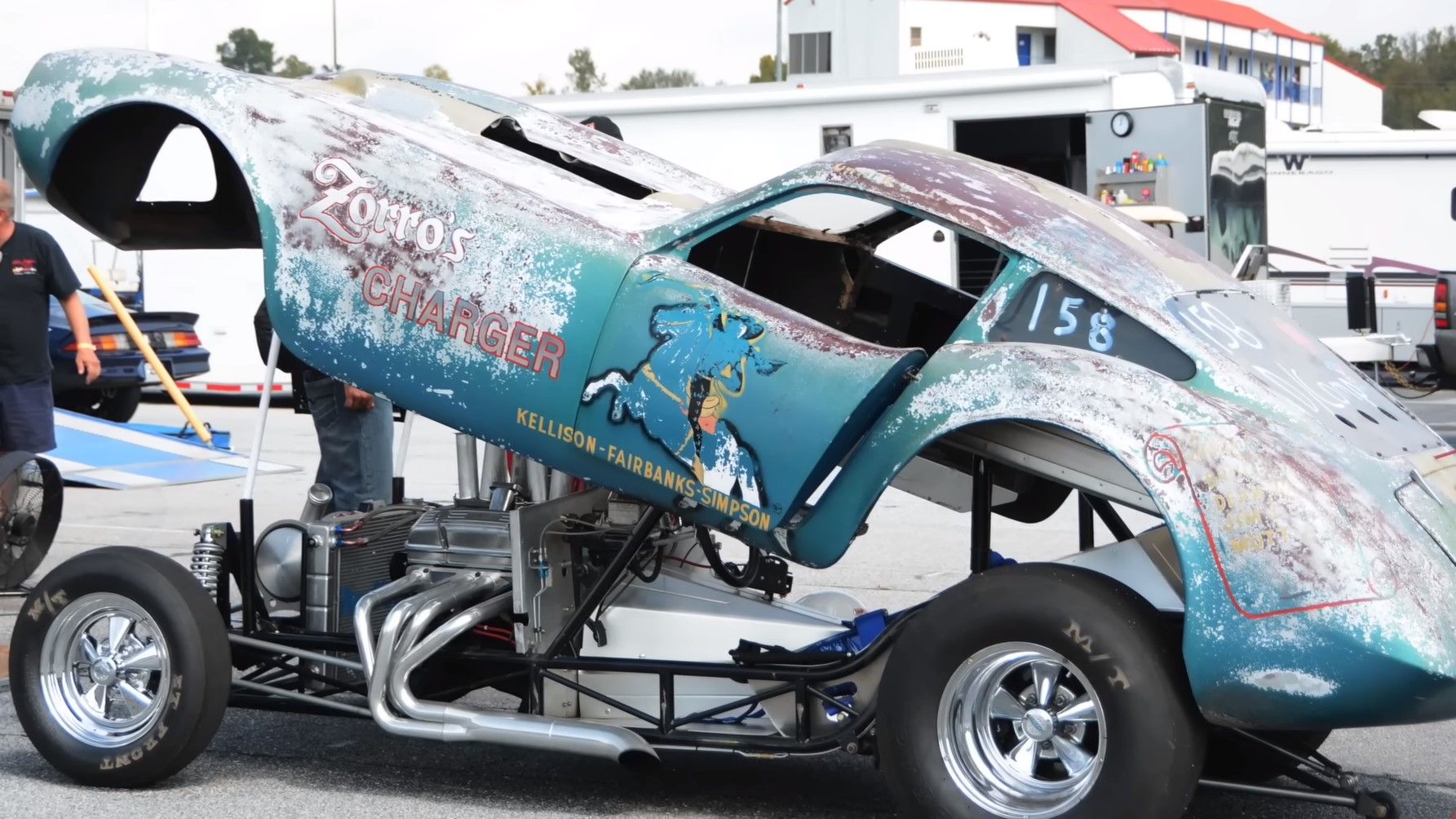 The Story Of The Kellison Panther Drag Car That Came Back After 35 Years