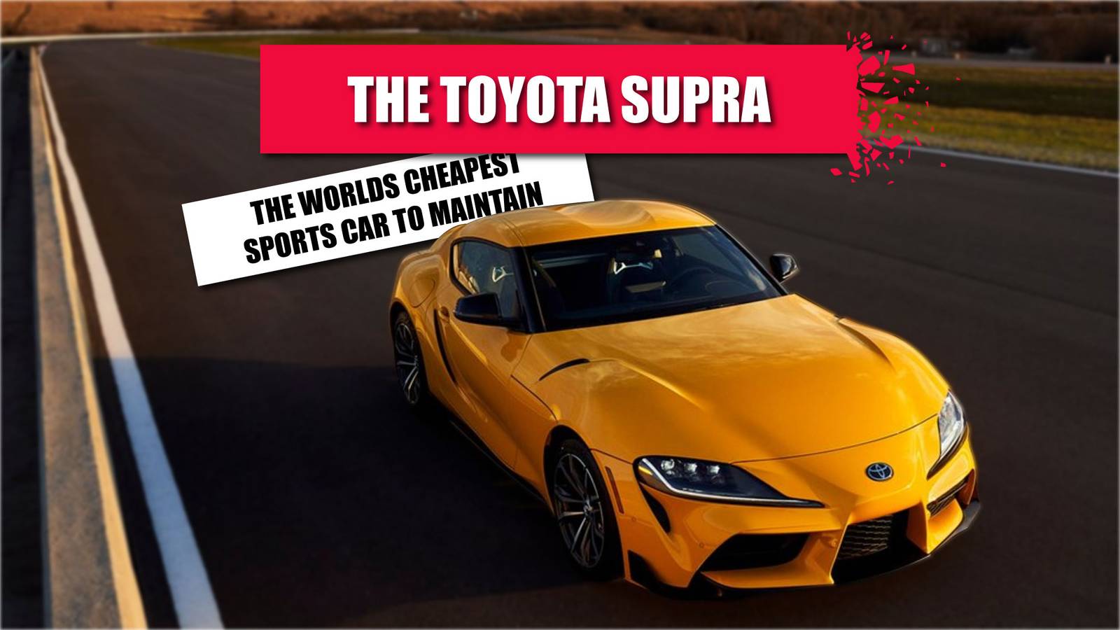 What affects whether the Toyota Supra is expensive to maintain?