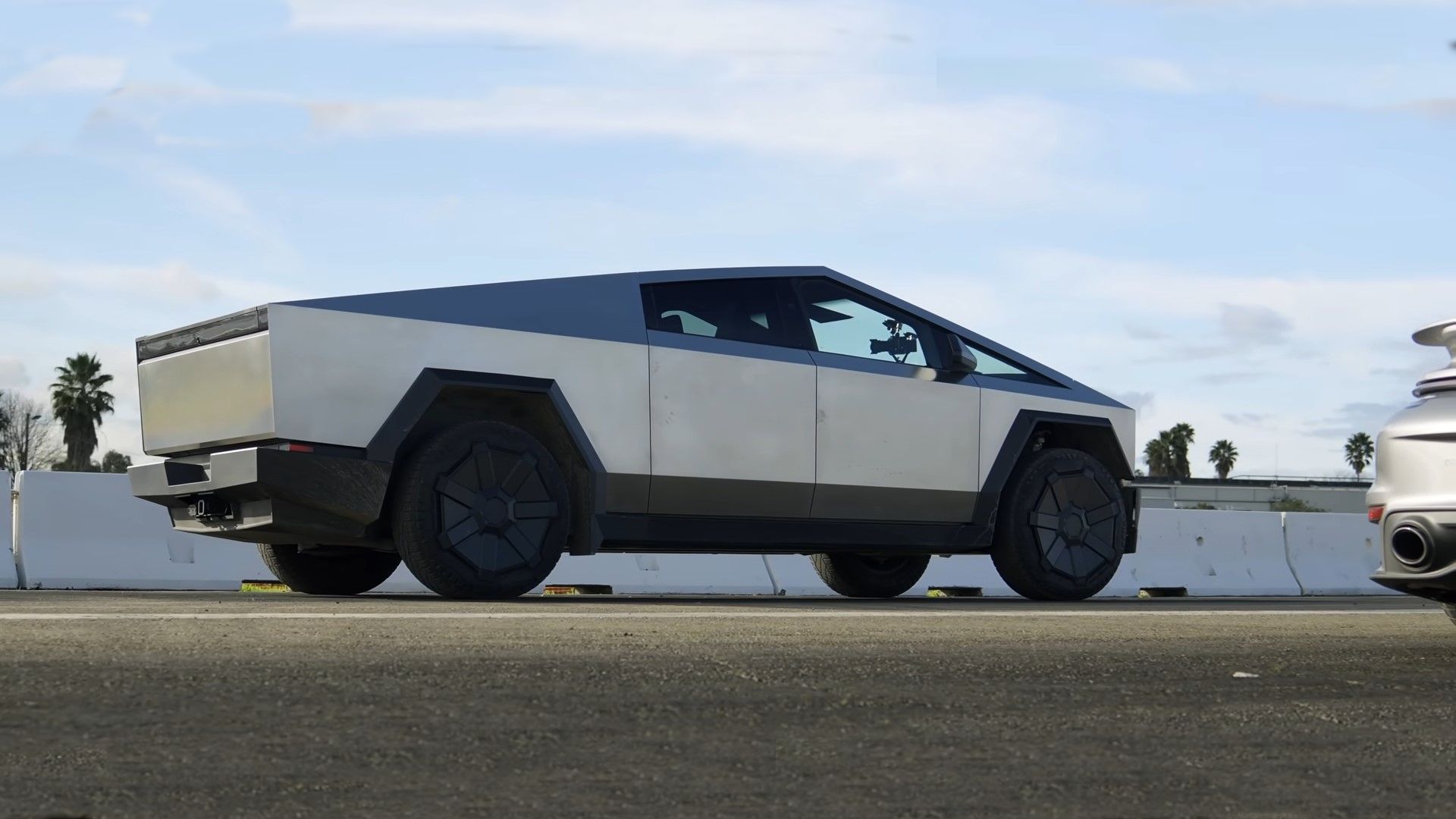 Porsche 911 Gets Revenge Against Tesla Cybertruck In Drag And Roll Races
