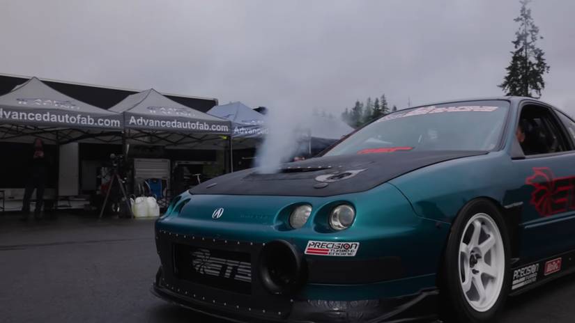 Watch: The World's Fastest Acura Integra Rips A 7.7-Second 1/4 Mile