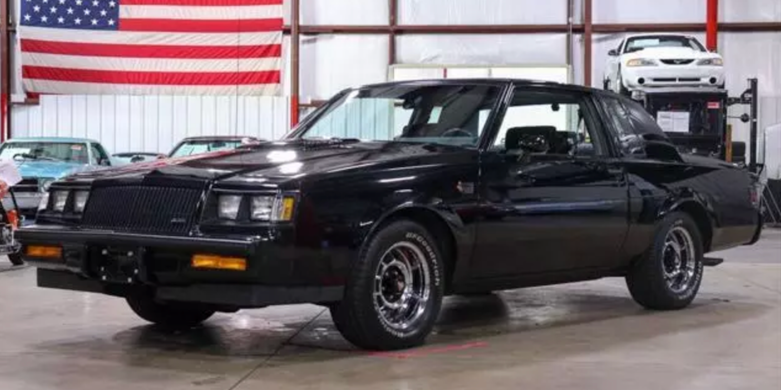 Preto 1987 Buick Regal Grand National 