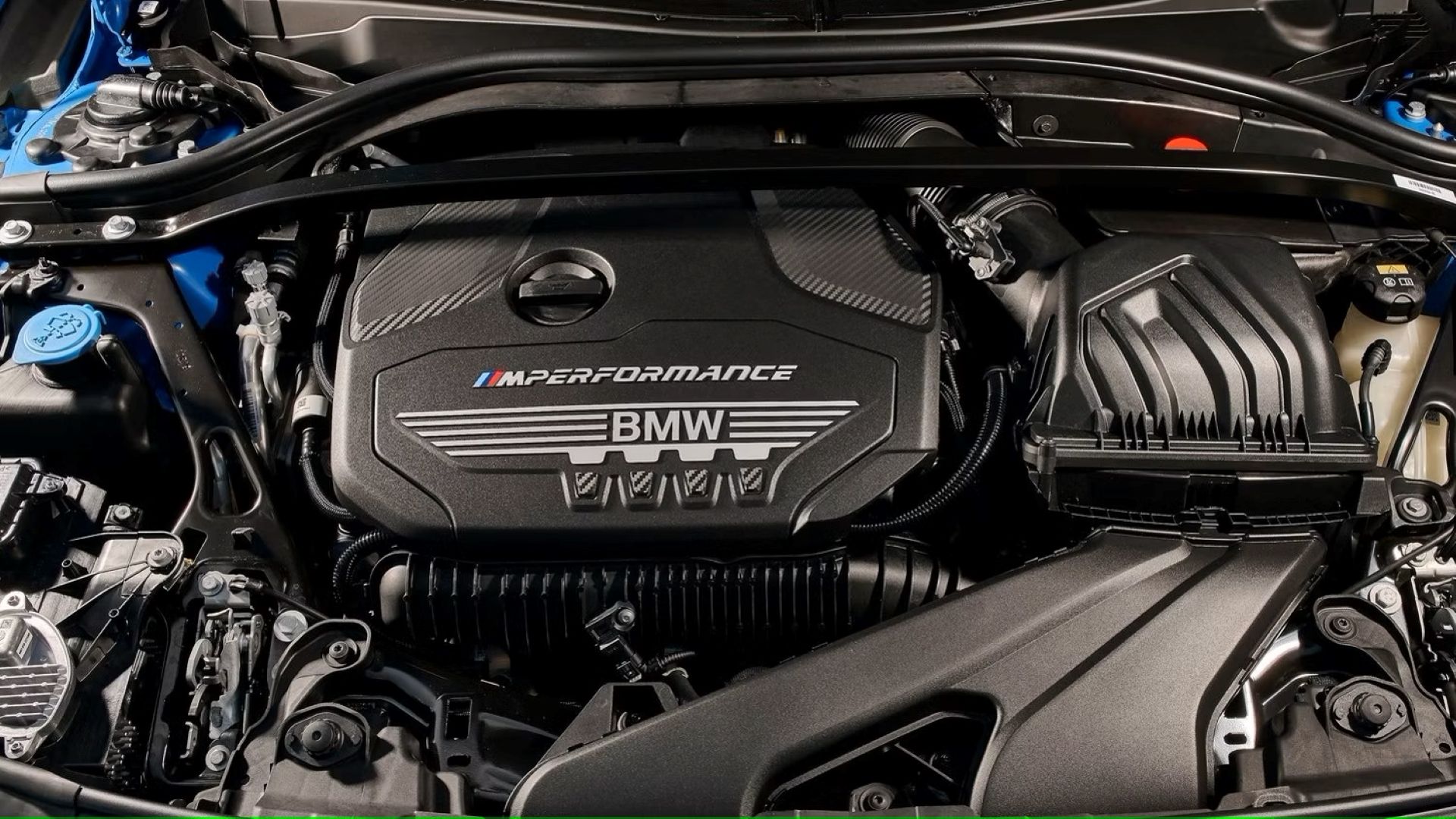 2020 BMW M135i Engine Bay