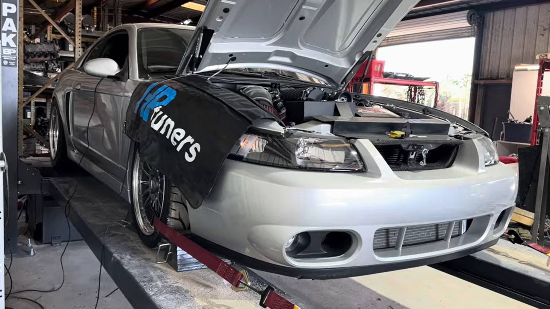 Ford Terminator Build Watch: Nasty Ford Mustang SVT Cobra Puts Down 850 HP On Dyno