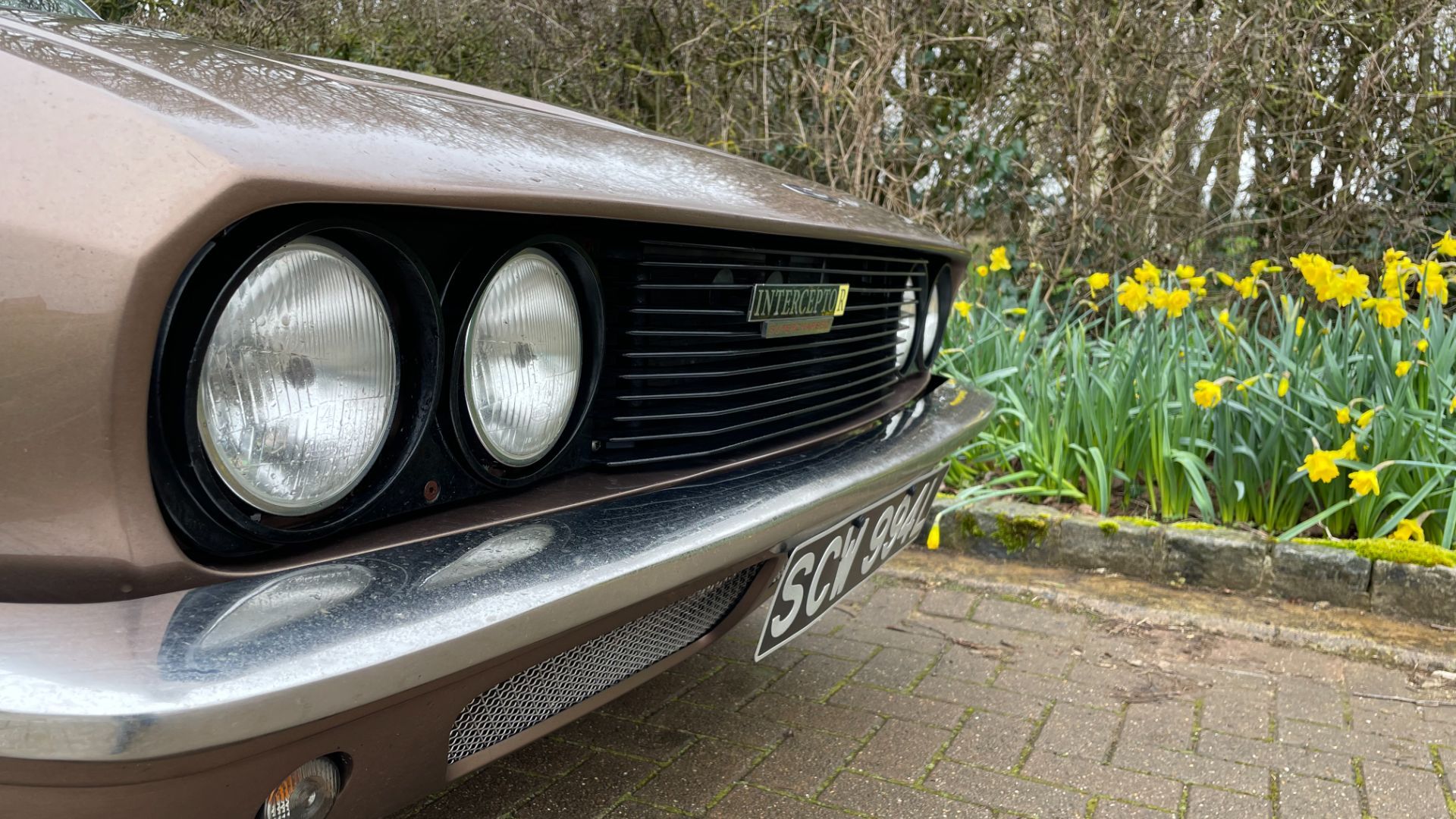 We Drive JIA's 556 HP 1973 Jensen Interceptor R Supercharged