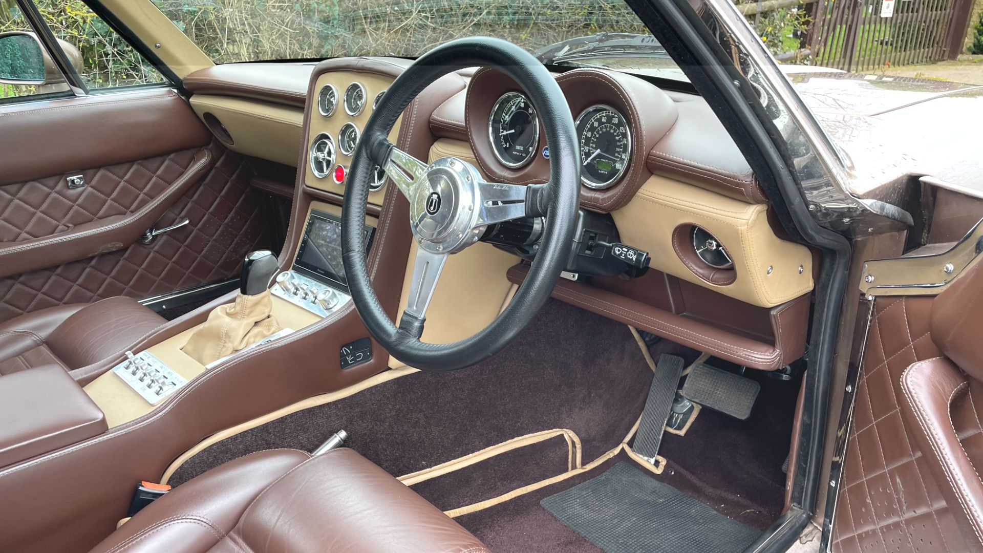 We Drive JIA's 556 HP 1973 Jensen Interceptor R Supercharged