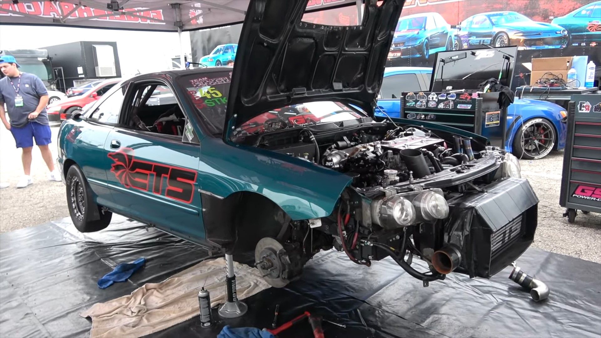 Watch: The World's Fastest Acura Integra Rips A 7.7-Second 1/4 Mile