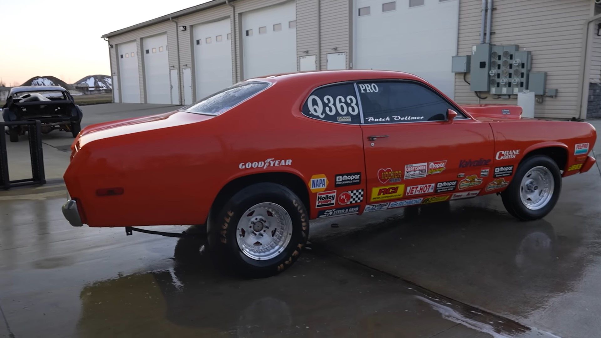 Plymouth Duster 340 Barn Find Engine Stripped Down And Roars Back To Life