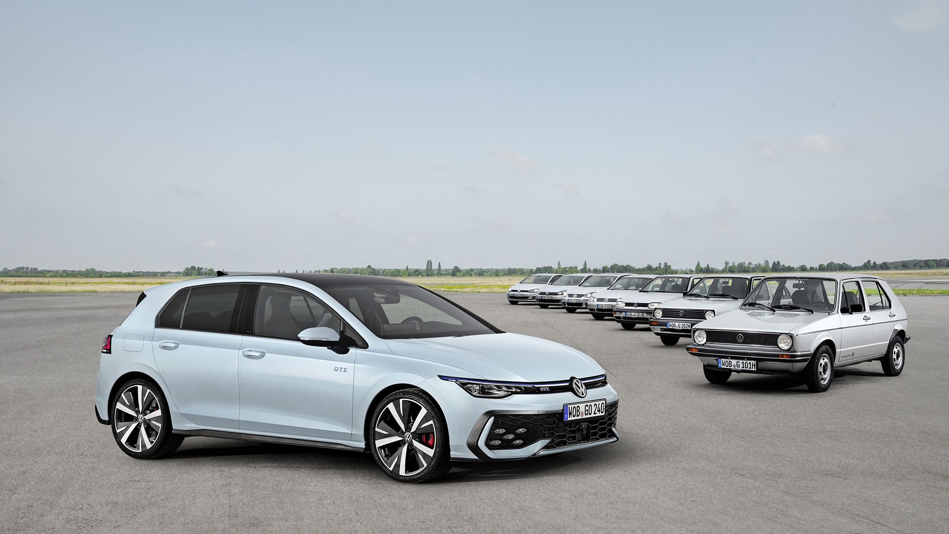 Volkswagen Golf oito gerações