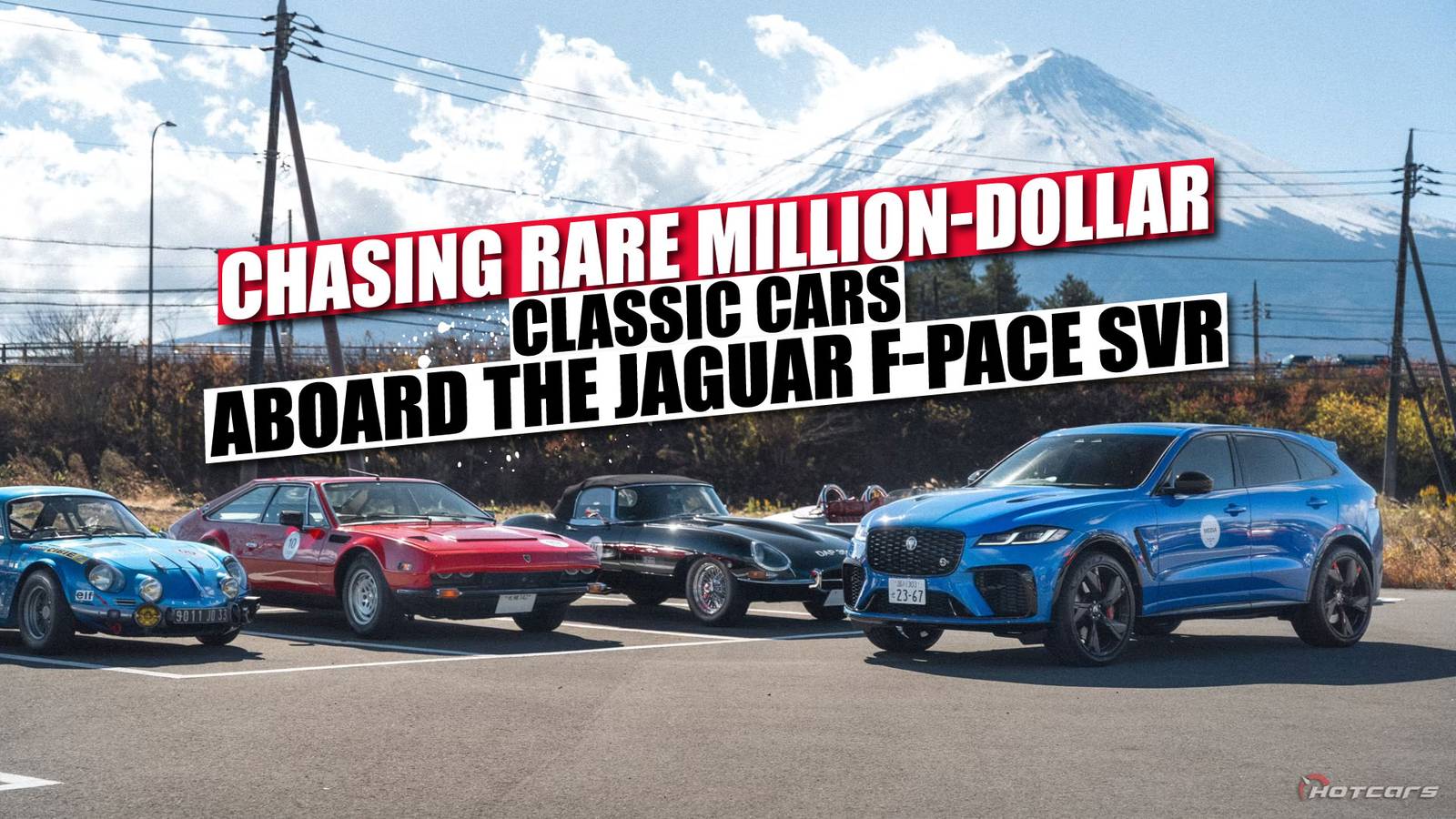 Chasing Rare Million-Dollar Classic Cars In Japan Aboard The Jaguar F ...