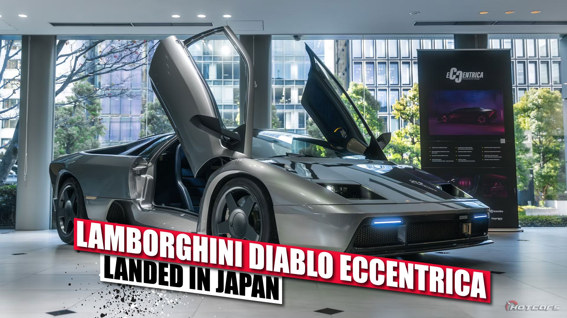 Lamborghini Diablo Eccentrica: A New Lamborghini Has Landed In Japan