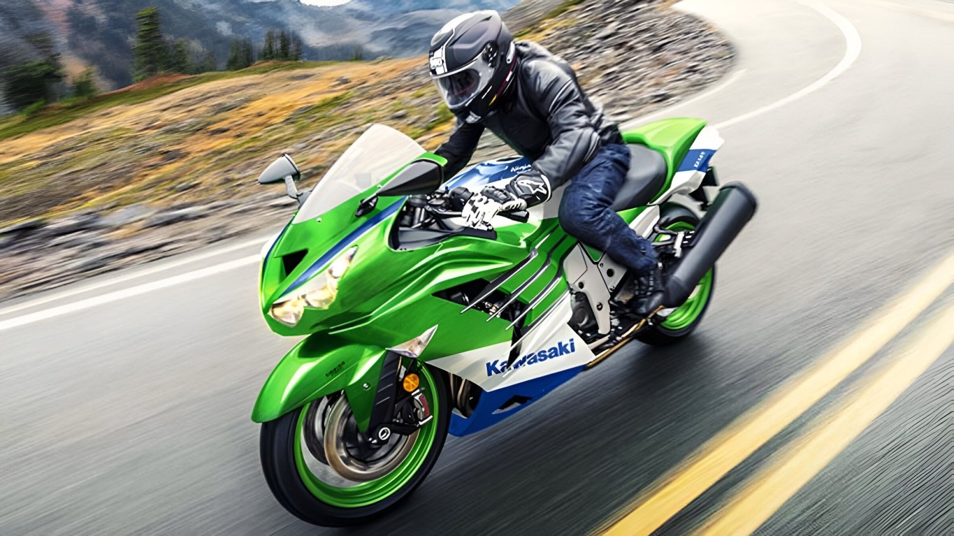 mode:models 写真集 Ninja ZX-6R Performance MY 2025 - Kawasaki United Kingdom