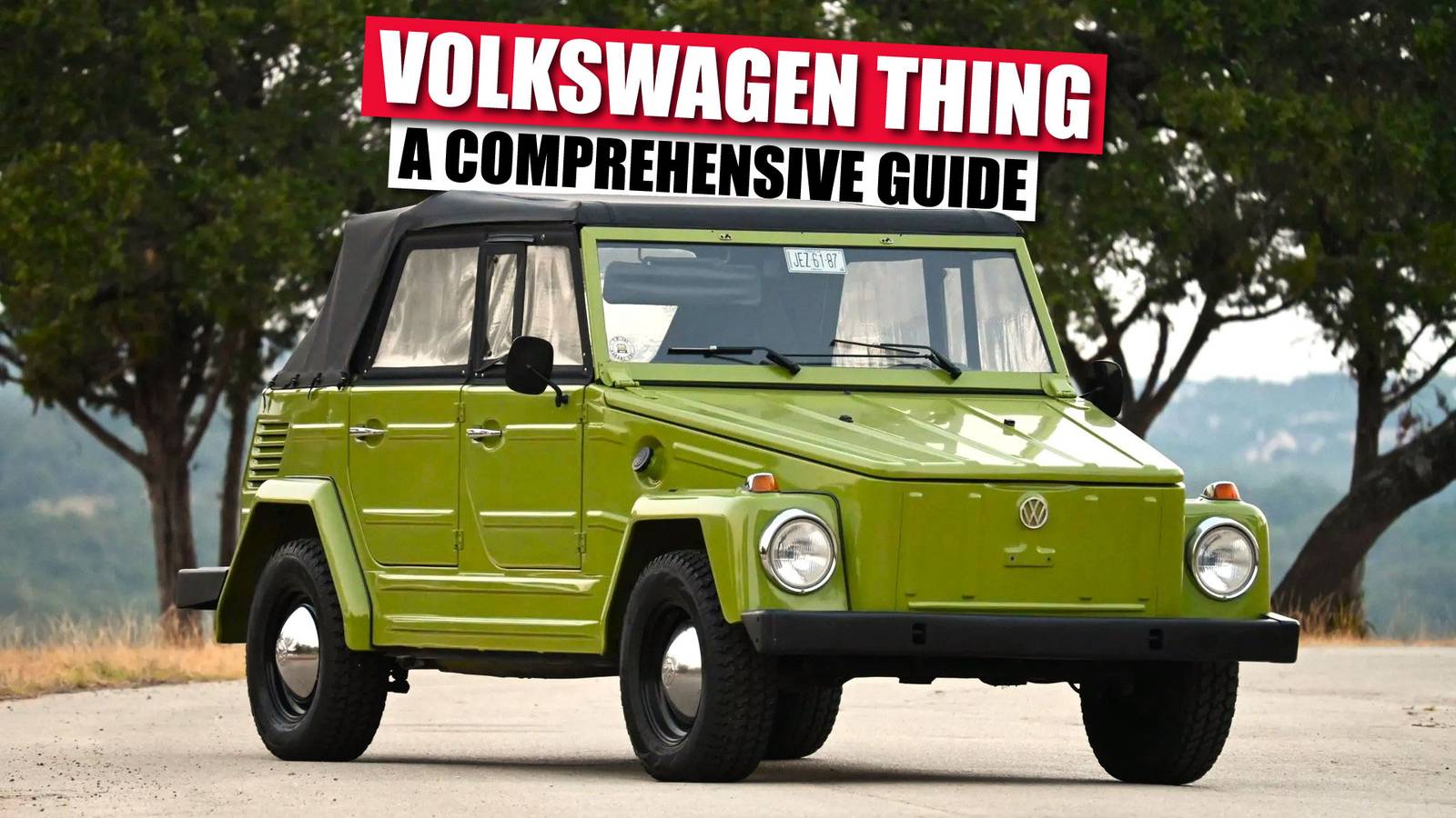 Volkswagen Thing: A Comprehensive Guide On Features, Specs, And Used Prices