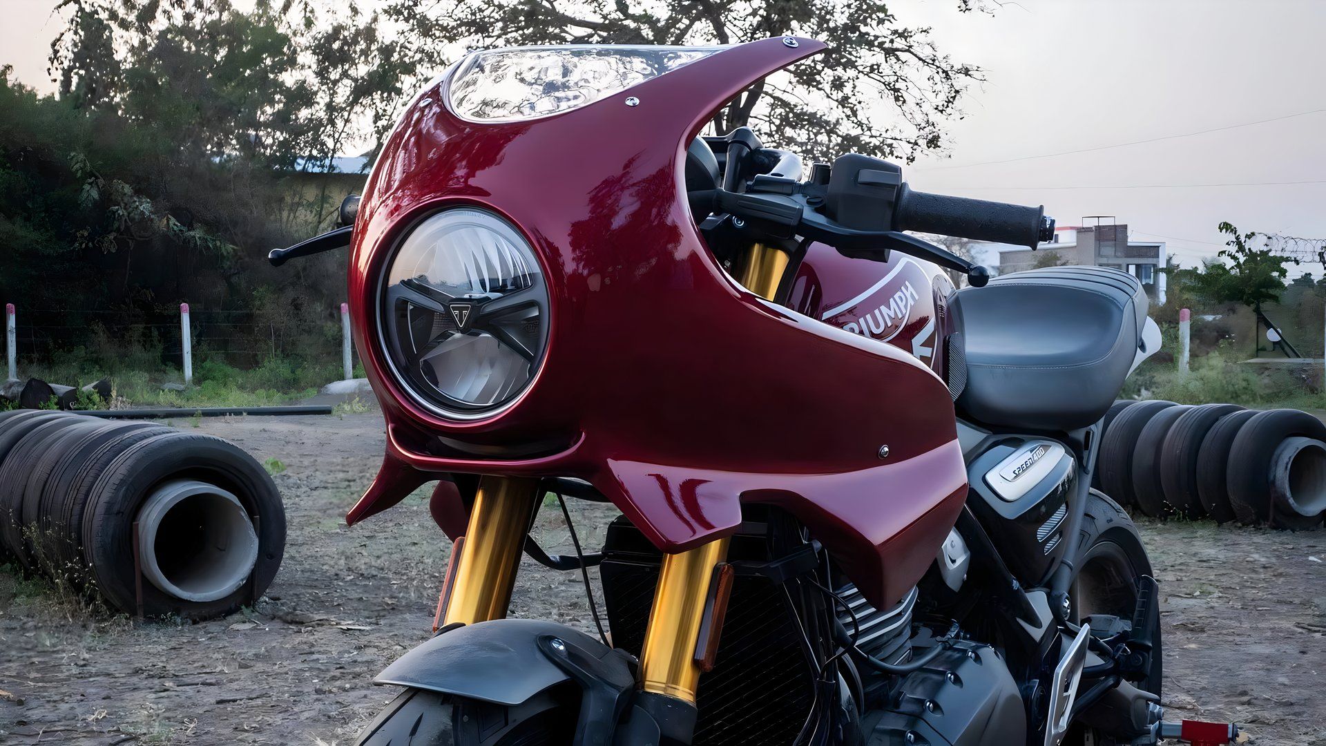 Check Out This Customized Speed 400 That Imagines The Upcoming Triumph ...
