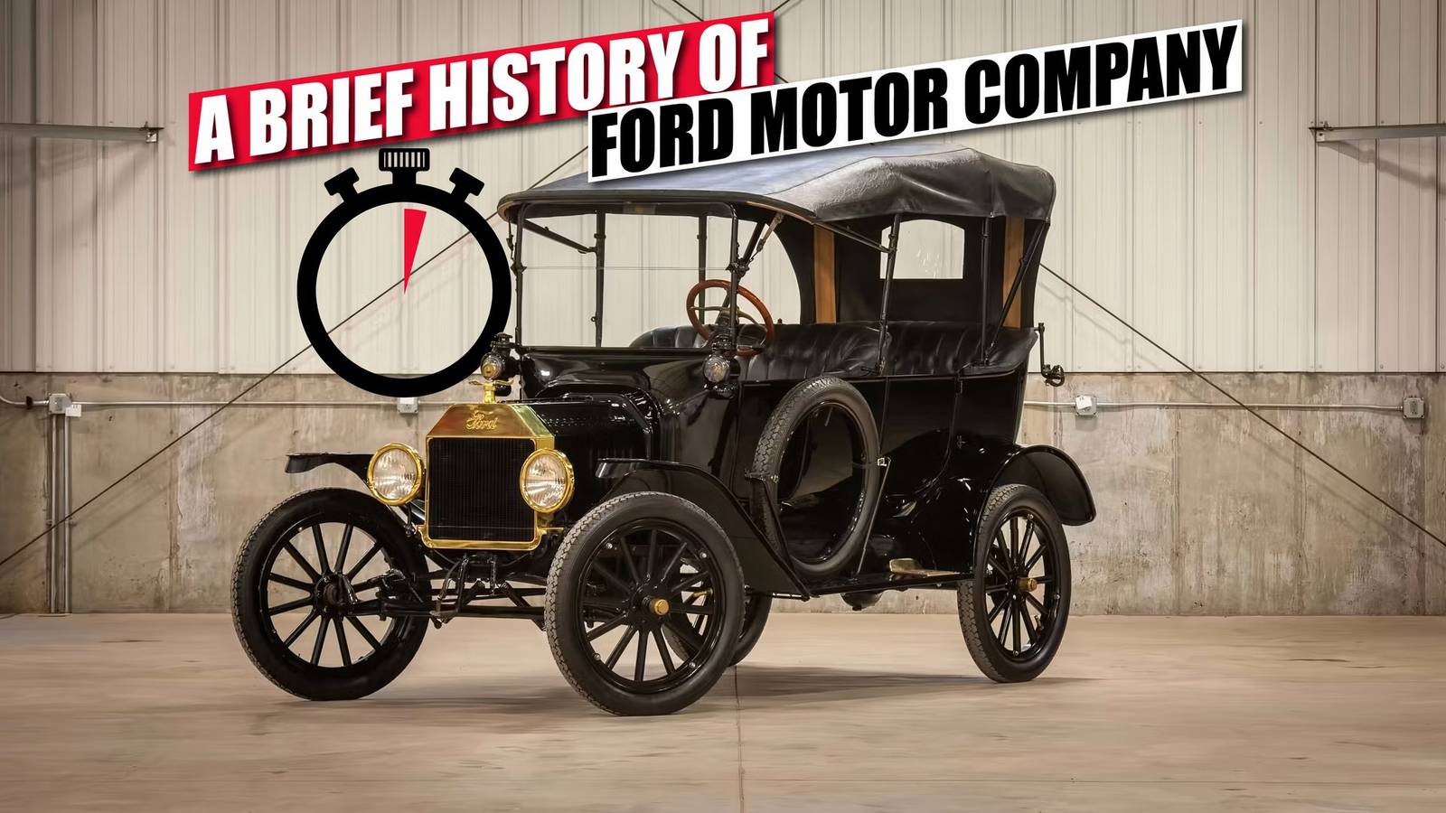 Ford Command First Car It's Been 121 Years Since This US Auto Giant Emerged