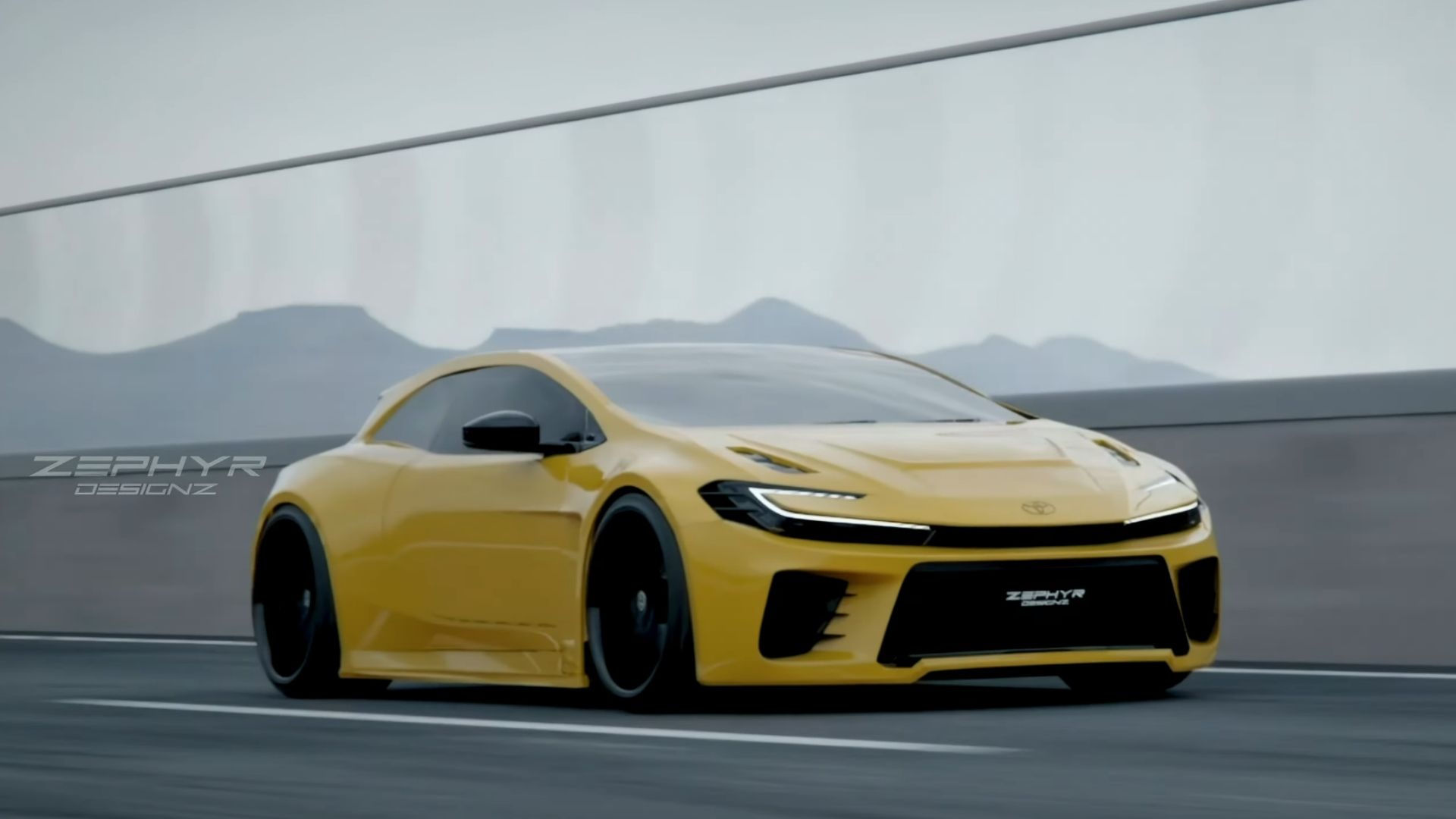 The Coolest Toyota Prius Never Made Is A Slick Concept Rendering