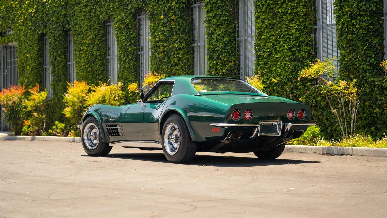 70s Corvette Rear Rarest Chevrolet Engine Produced In The '70s
