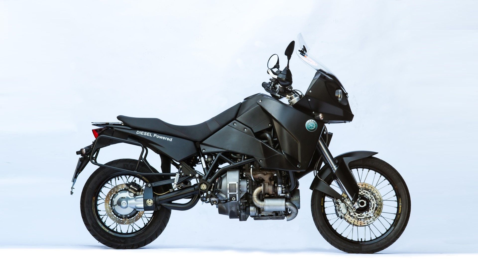 EVA Track T-800: A Diesel Motorcycle That Could Do 560 Miles On A Full Tank