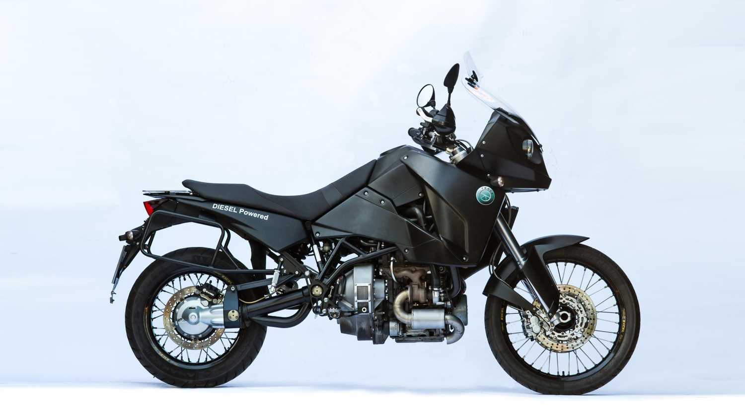 EVA Track T-800: A Diesel Motorcycle That Could Do 560 Miles On A Full Tank