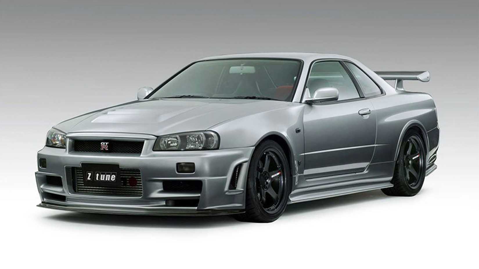 ジャパンモビリティーショー限定GT-R NISMO &R34 Z-tune MotorHelix 1/64 Nissan Skyline GT-R (BNR34) Z-Tune in Jade Green