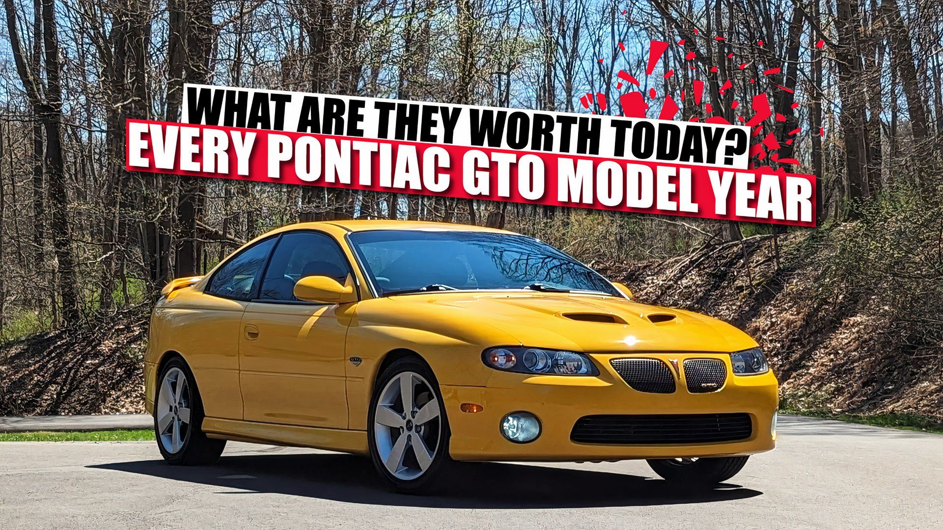 Every Pontiac GTO Model Year Ranked By What They Are Worth Today