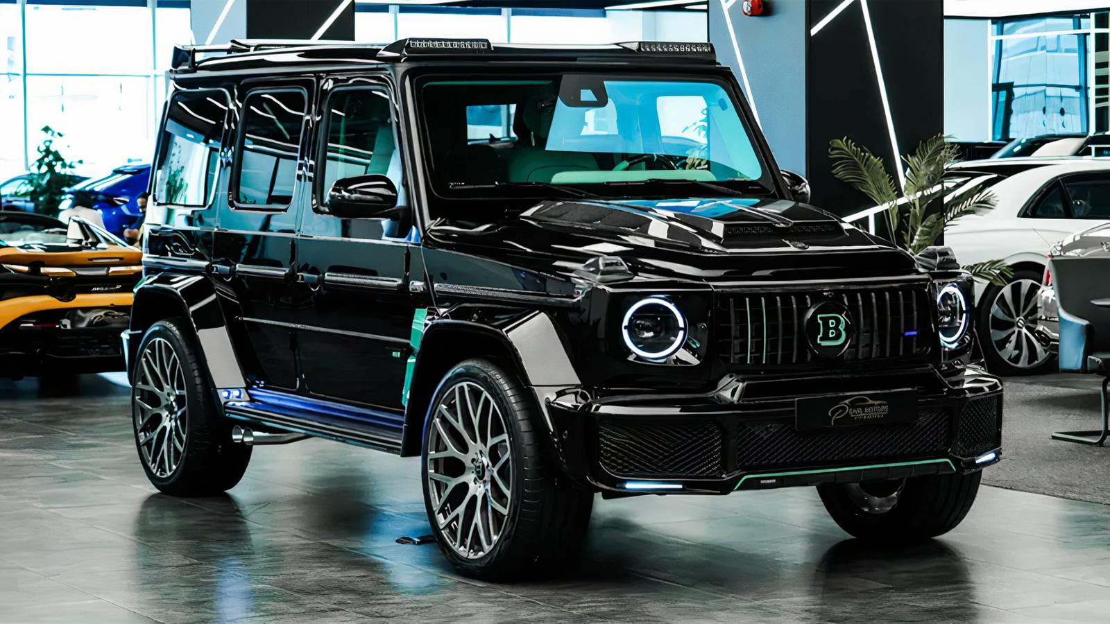 Floyd Mayweather's New Toy Is A 700-HP Custom G-Wagon, image size:1600x900