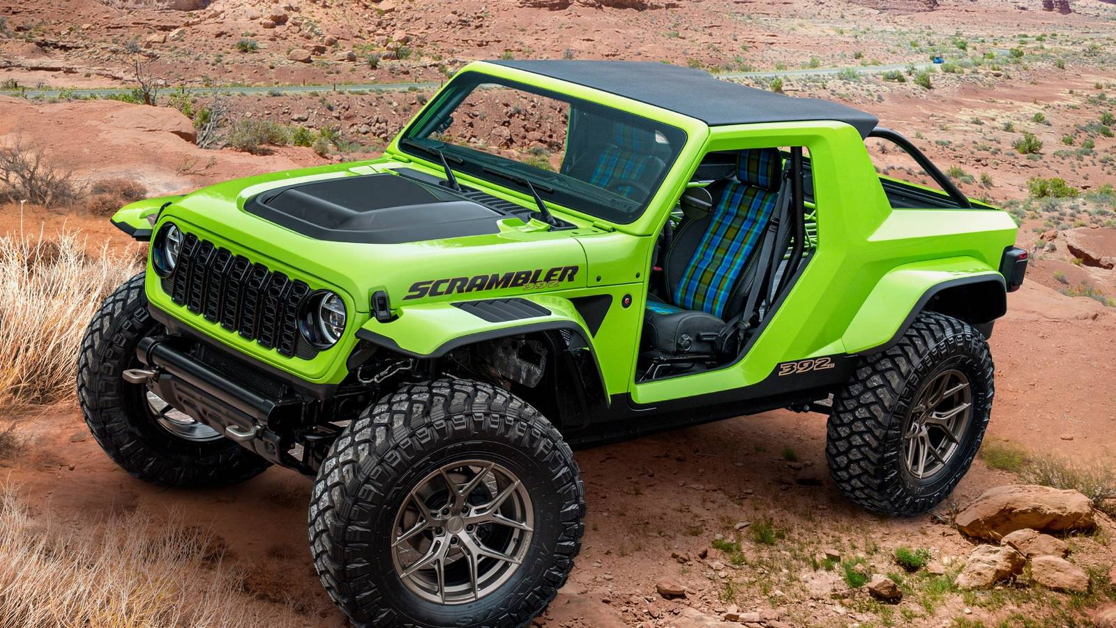 Jeep Is Building A Wrangler Scrambler Pickup To Take On The Ford Bronco Sport Pickup