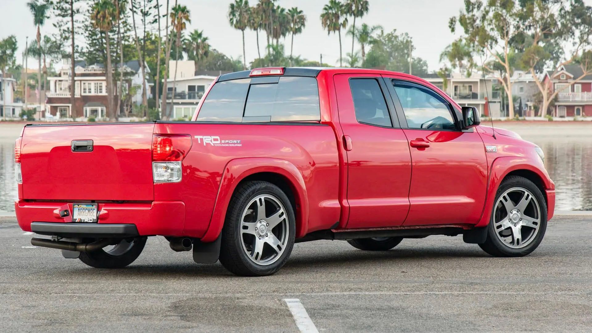 TRD-Supercharged 2012 Toyota Tundra Cabine Dupla Traseira Três Quartos