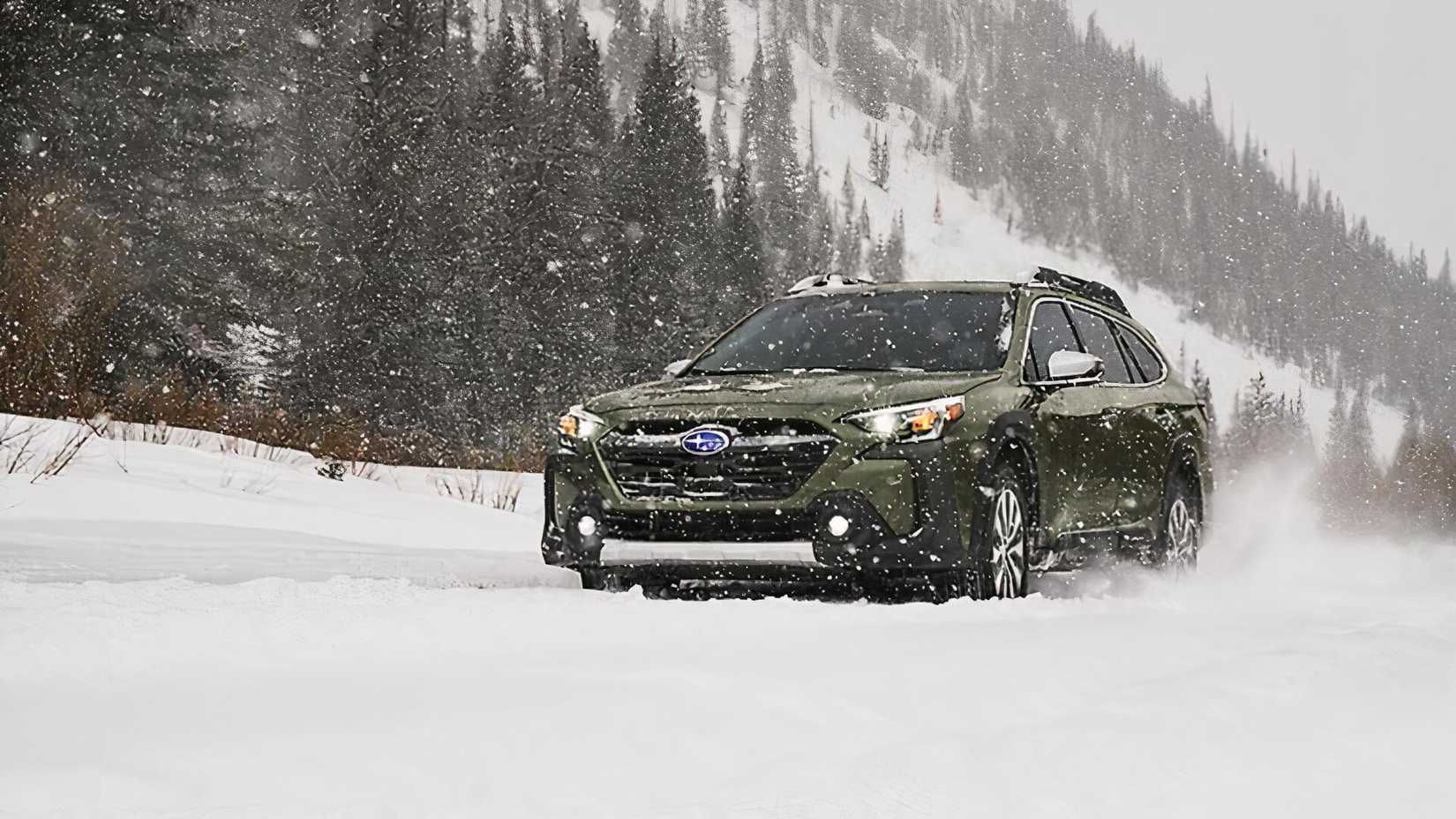 Subaru Outback With Snow Tires