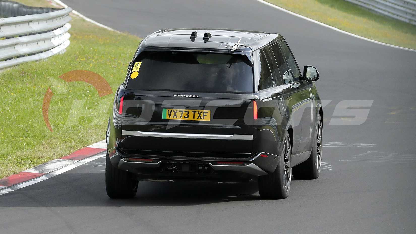 Range Rover EV Spotted In Spy Shots Before 2025 Debut