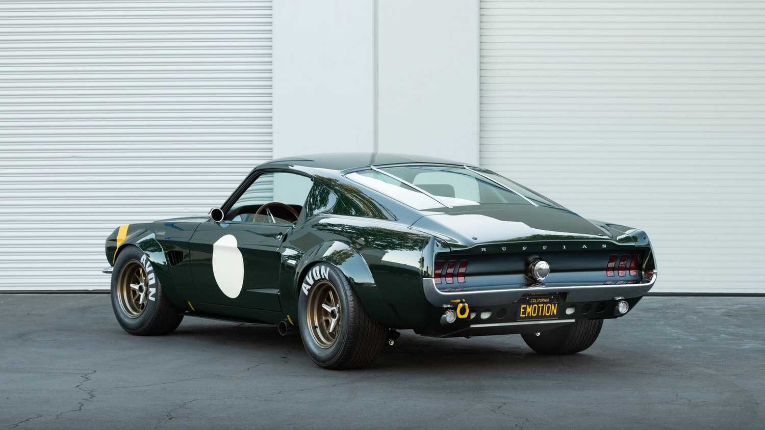 A Ruffian The Ruffian FIA Fastback Mustang Looks Like It Just Jumped Off Of A ...